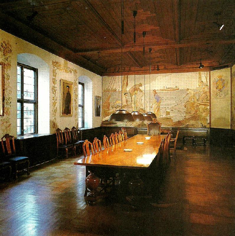 Carl Wilhelmson interior fran lansstyrelsens sessionssal china oil painting image